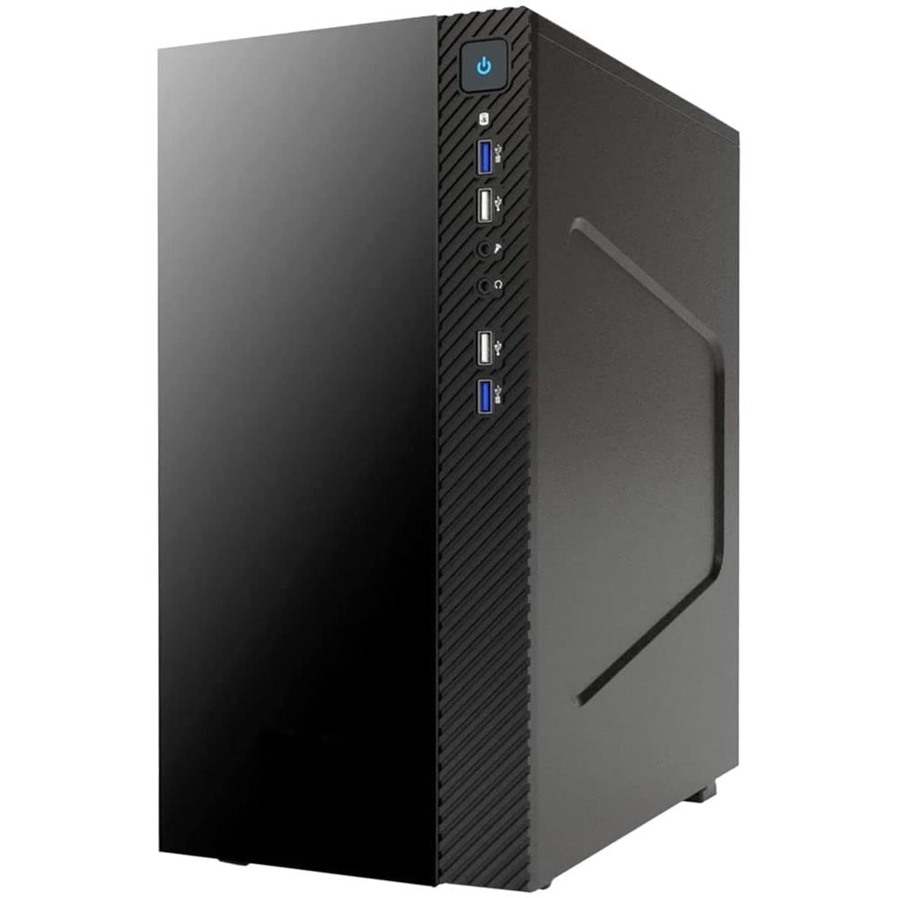 Case SMALLCOM-G Mini Tower micro ATX / Mini-ITX Colore Nero - Foto 1