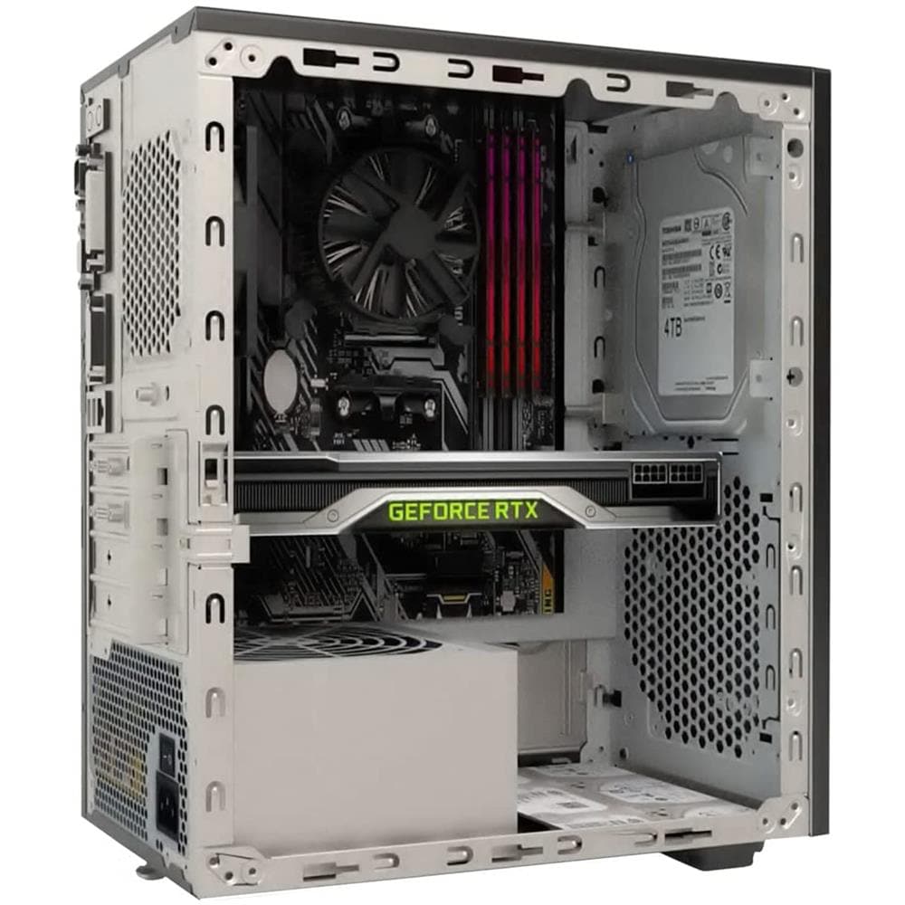 Case SMALLCOM-G Mini Tower micro ATX / Mini-ITX Colore Nero - Foto 4