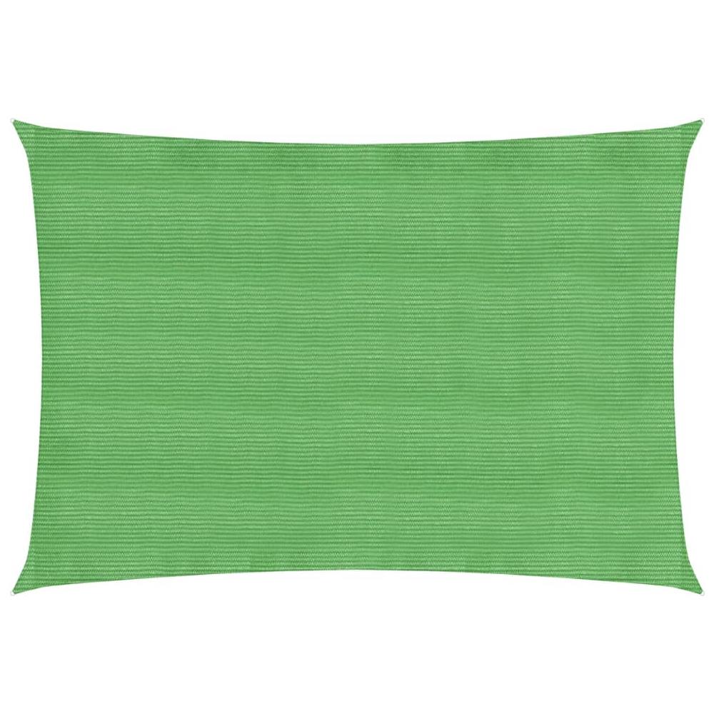 Vela Parasole 160 g / m² Verde Chiaro 3x5 m in HDPE - Foto 1