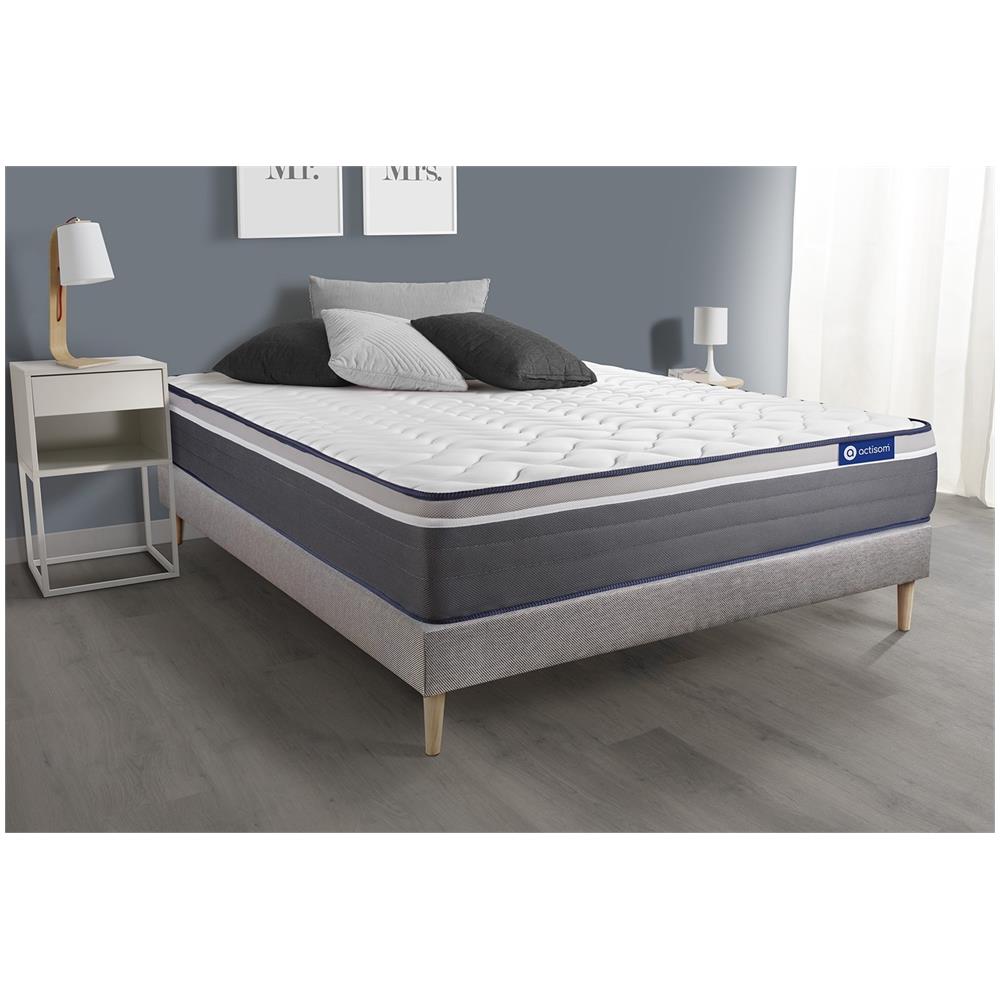 Kit Rete E Materasso Matrimoniale Actiflex Plus 160x190cm - Spessore : 26cm - Molle Insacchettate E Memory Foam- Molto Rigido - Foto 1