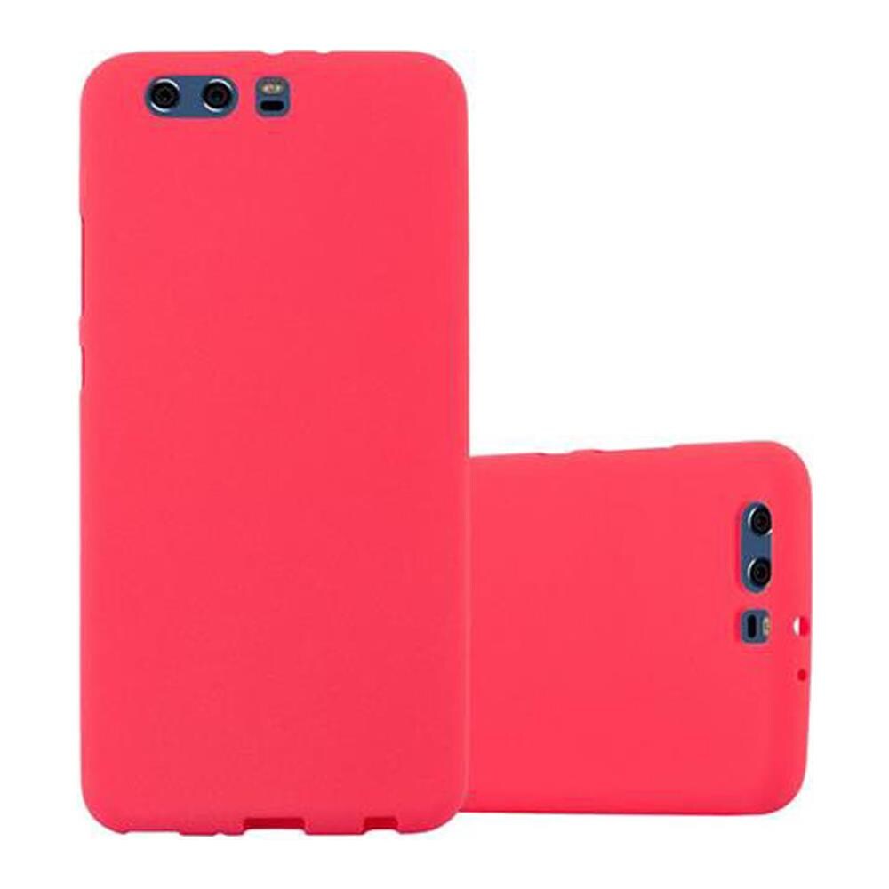 Custodia Compatibile Con Huawei P10 Plus In Frost Rosso - Coperchio Protettivo In Silicone Tpu Flessibile - Foto 1