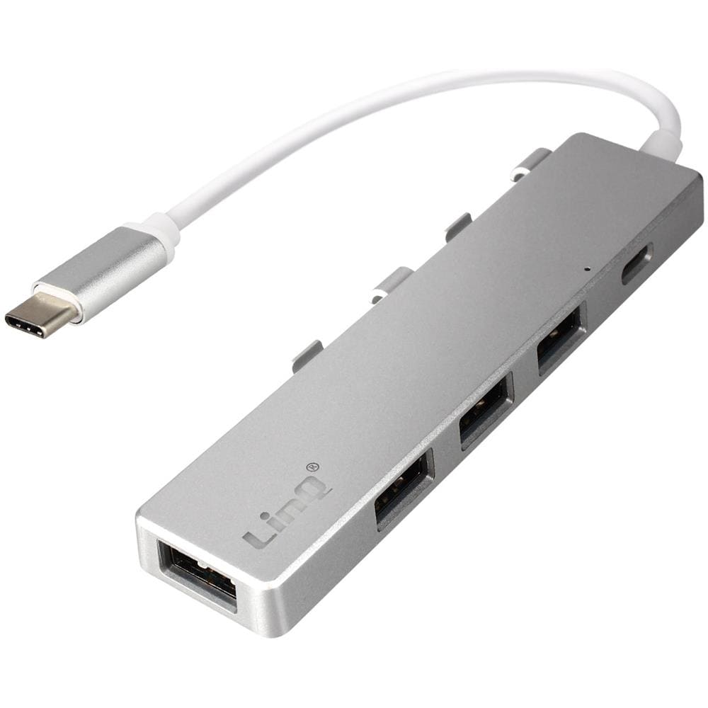 Hub Usb-c Con 4 Porte Usb Trasmissione Veloce 5 Gbps Funzione Otg - Foto 1