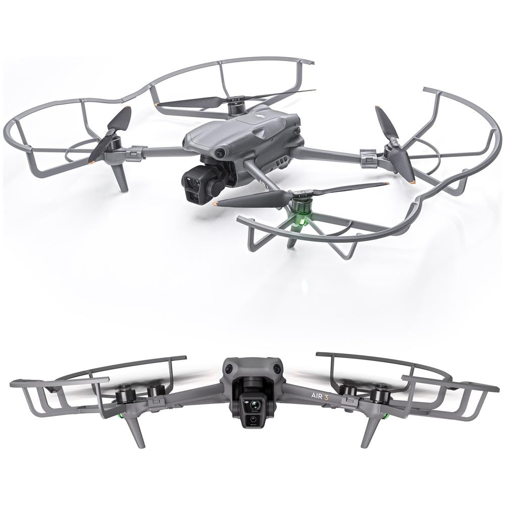 Confezione Da 4 Protezioni Anti-collisione Per Elica Per Dji Air 3 Grigio - Foto 1