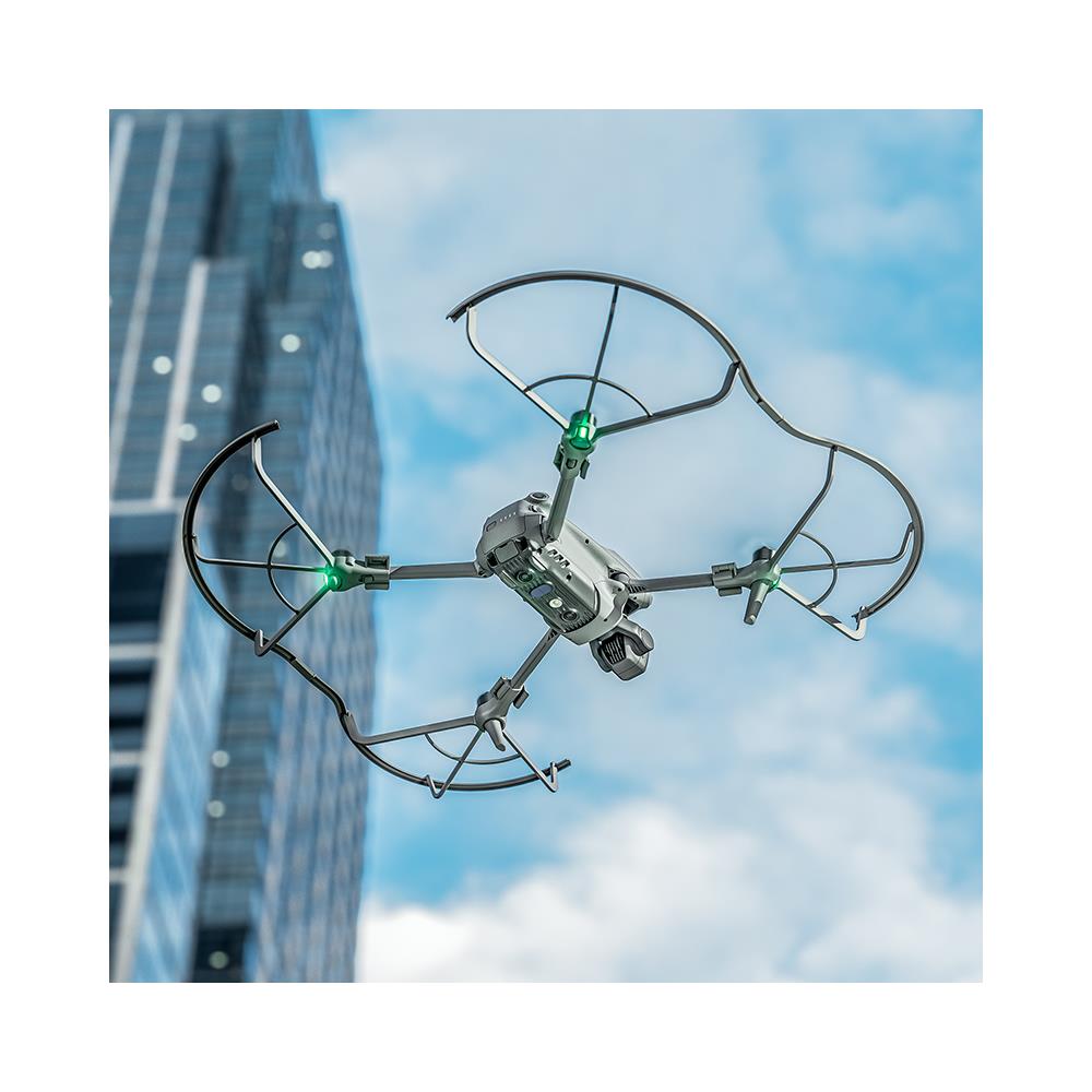 Confezione Da 4 Protezioni Anti-collisione Per Elica Per Dji Air 3 Grigio - Foto 2