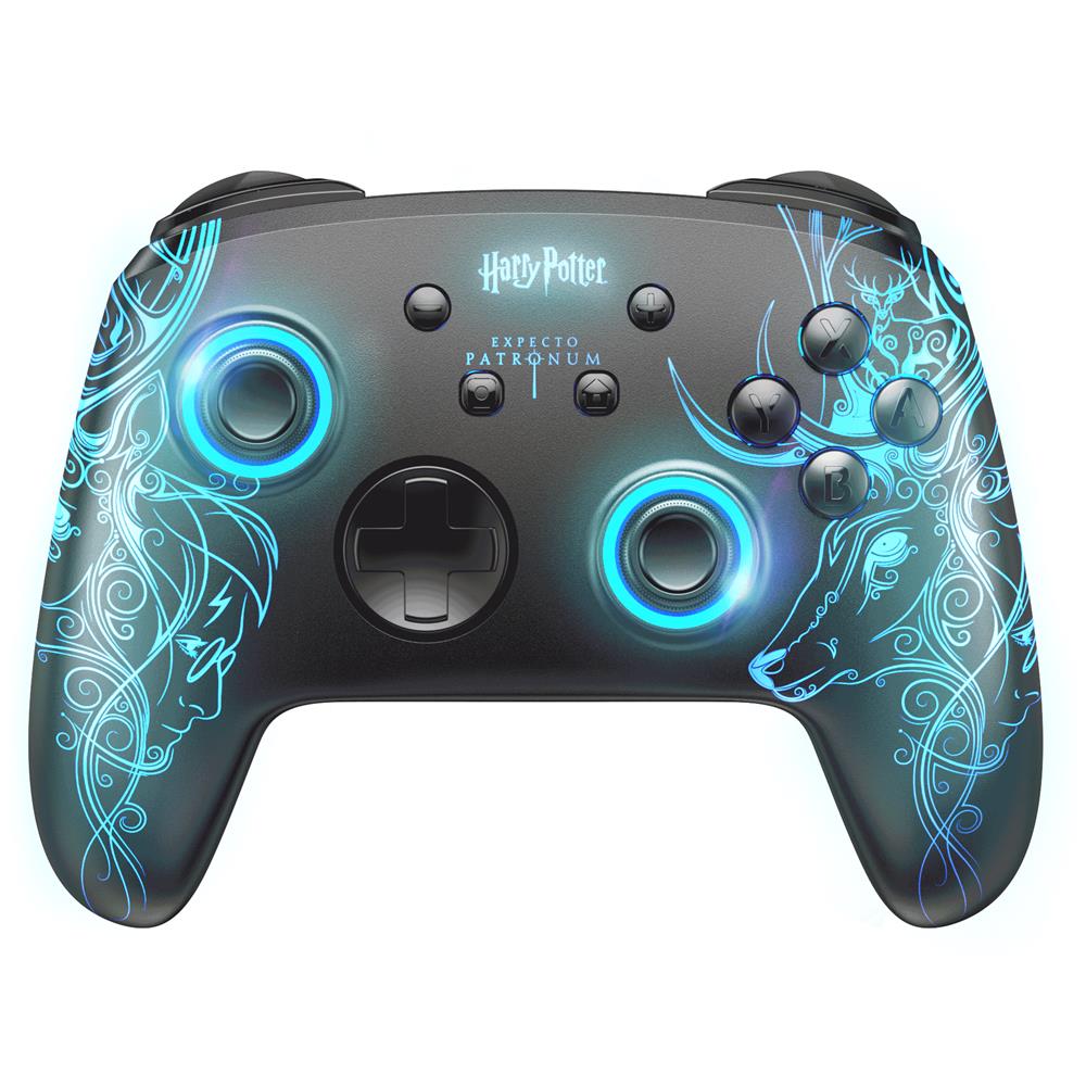 Harry Potter - Controller Wireless Per Nintendo Switch - Modello Afterglow Patronus - Cavo 1m - Foto 2