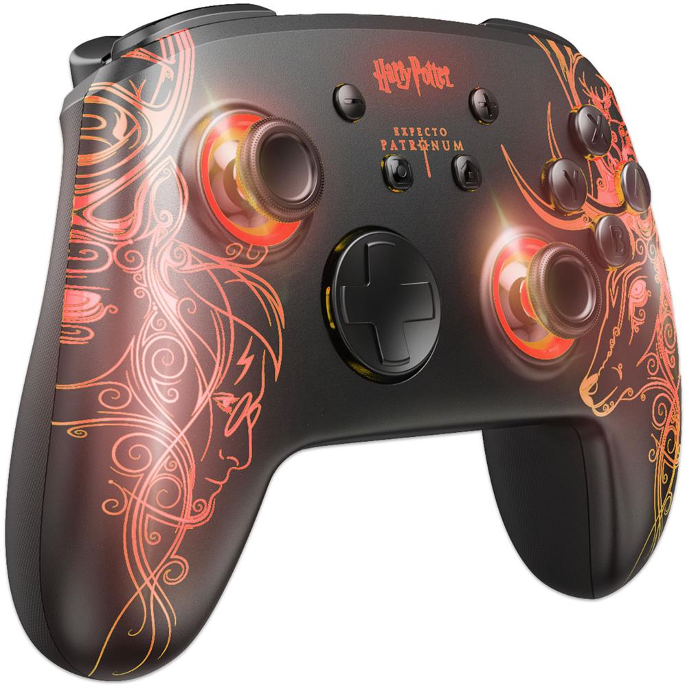 Harry Potter - Controller Wireless Per Nintendo Switch - Modello Afterglow Patronus - Cavo 1m - Foto 6