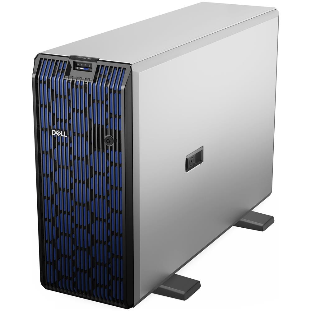 Server Tower 4.5U PowerEdge T560 Processore Intel Xeon Silver 4410Y 2 GHz RAM 32 GB SSD 480 GB Colore Nero - Foto 1