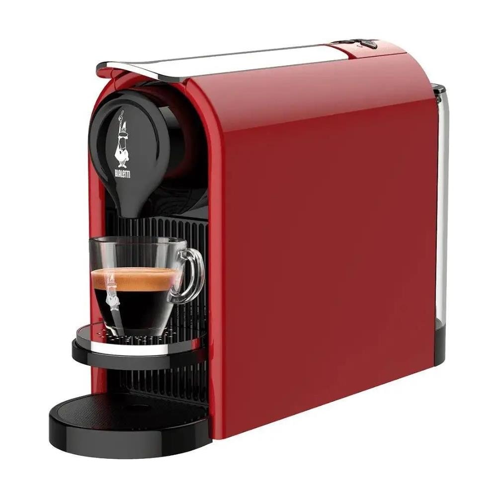 Macchina da Caffè Espresso Semi Automatica GIOIA PLUS Serbatoio 0.5 Lt. Potenza 1200 Watt Colore Nero Rosso Argento + 48 pz Capsule - Foto 2