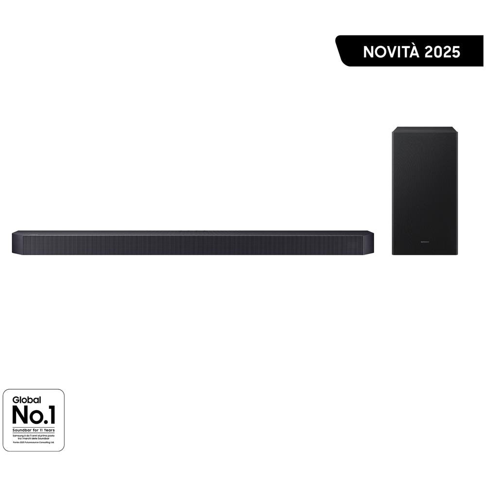 Soundbar HW-Q600F /ZF Q-series 3.1.2 Canali Wireless Dolby Atmos Nero - Foto 1