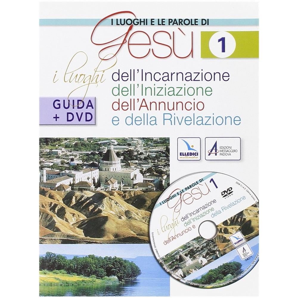 I luoghi e le parole di Gesù. Con DVD. Vol. 1: I luoghi dell'Incarnazione, Iniziazione, Annuncio e Rivelazione. - Foto 2