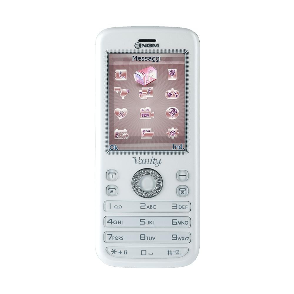 Cellulare Doppia Sim 2.4" MicroSD 240 x 320 pixel Colore Bianco - Foto 1