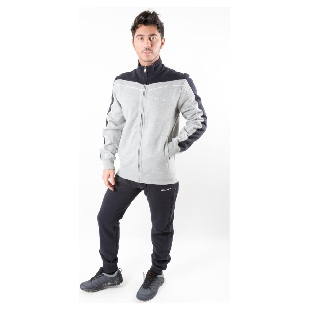 Tuta Uomo Fall Fleece Grigio Nero S - Foto 2