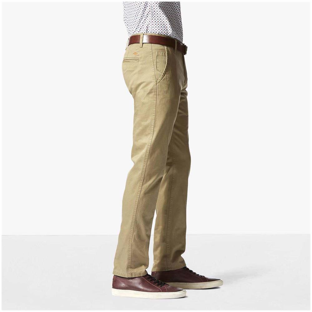 Pantaloni Alpha Khaki Slim Tapered L30 Abbigliamento Uomo W34-l30 - Foto 3
