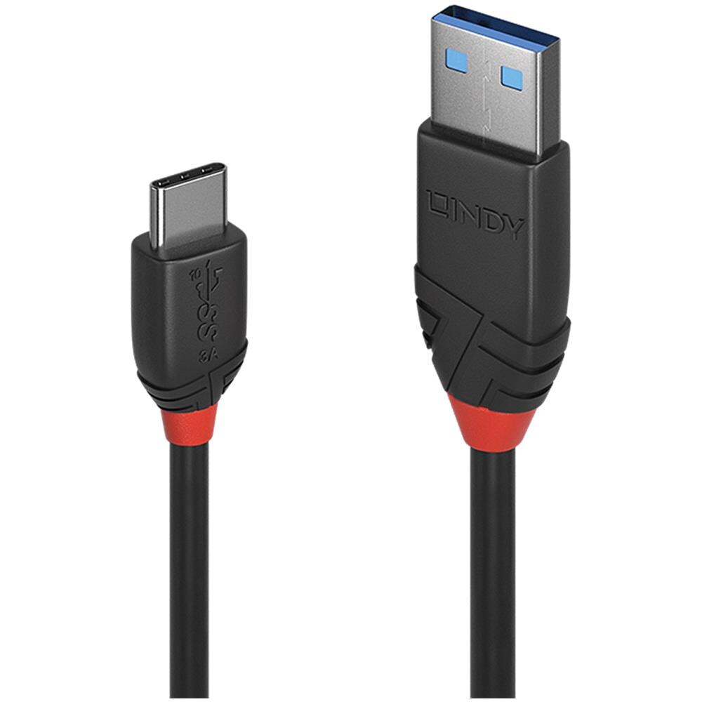 Cavo Usb 3.1 Tipo C A A 3a Black Line, 1.5m - Foto 1