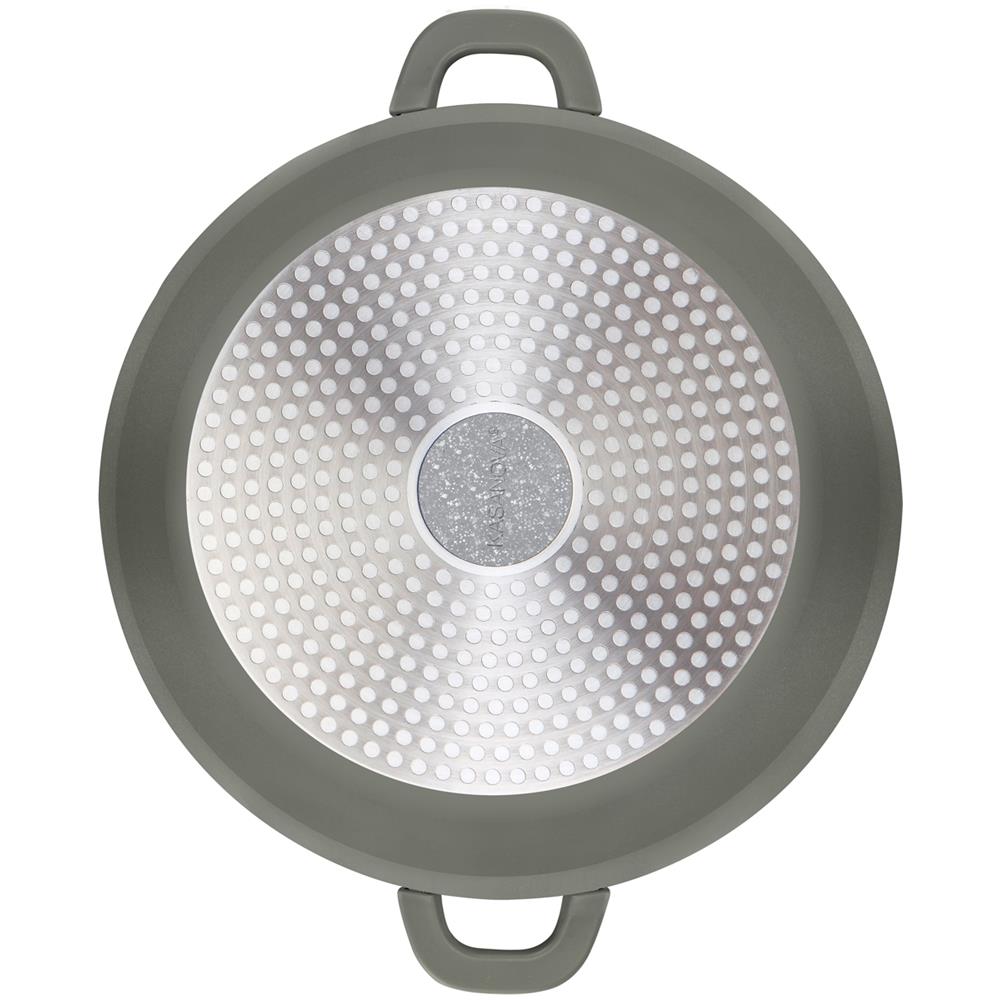 Tegame Grandi Cotture In Alluminio Da 32 Cm Grigio - Foto 2