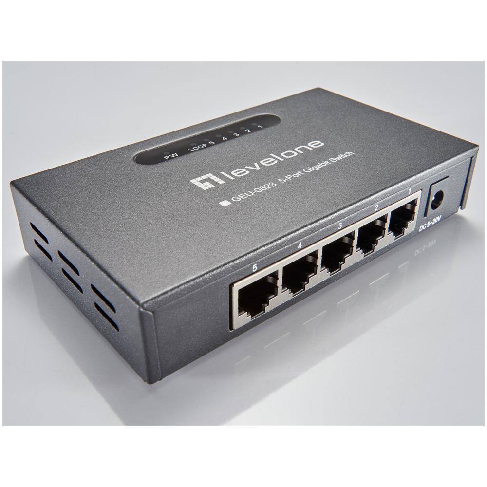 5 Porte Gigabit Ethernet Switch - Foto 2