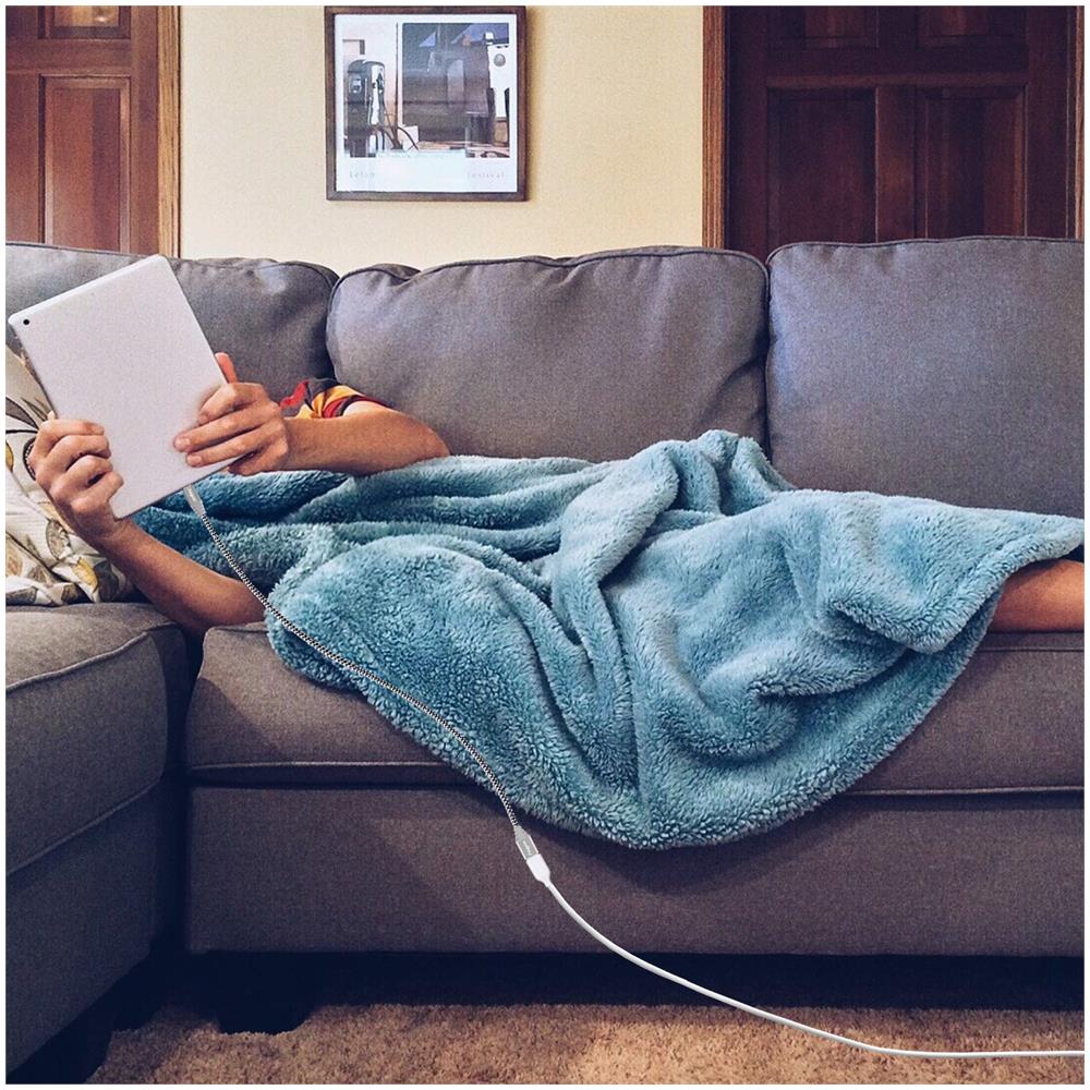 6ft 1.83m Usb 2.0 Extension Cable - Un Maschio Ad Una Femmina Di Ricarica E Cavo Extender Sincronizzazione Usb (6 Piedi Bianco)  - Foto 4