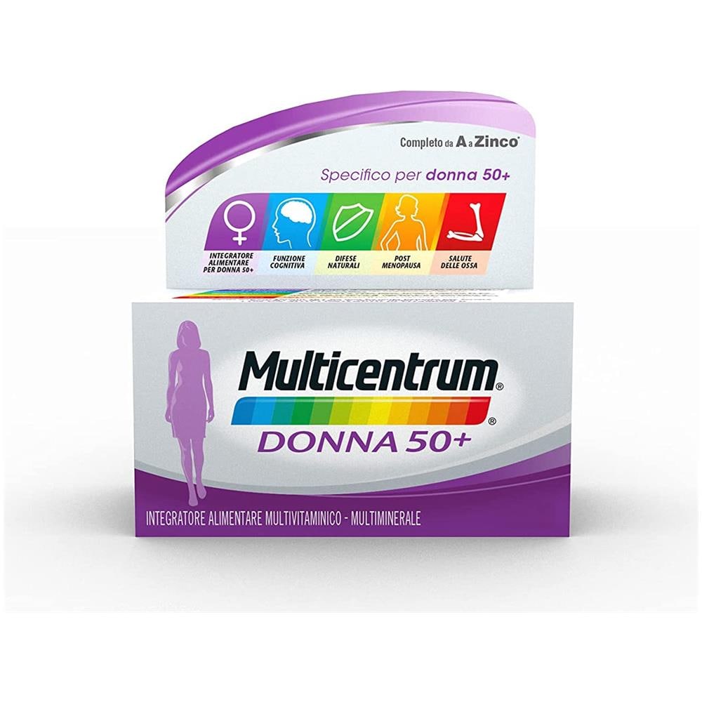 Donna 50+ Integratore Alimentare Multivitaminico-multiminerale Per Donne Dopo I 50 Anni - Foto 1