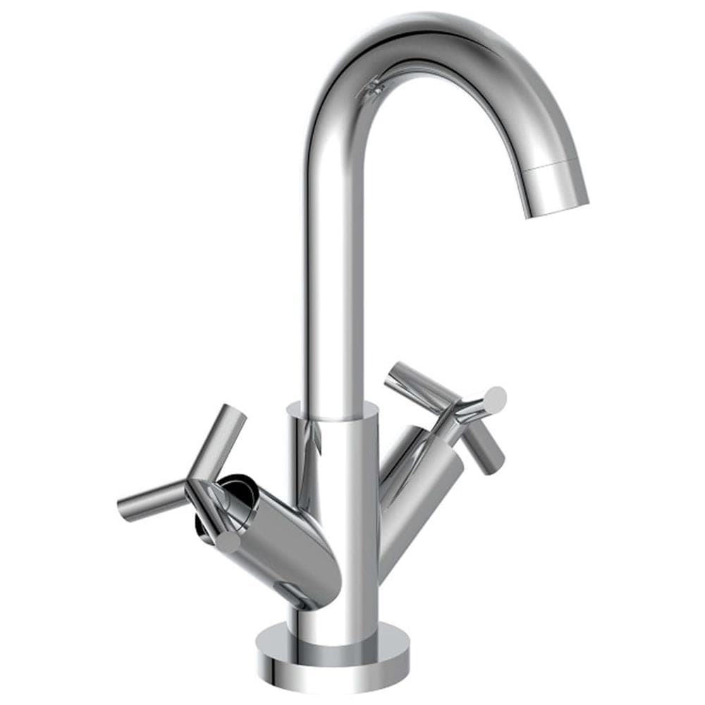 Miscelatore Lavabo con 2 Maniglie ELIOT Cromato - Foto 1