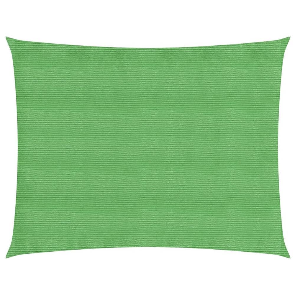 Vela Parasole 160 g / m² Verde Chiaro 3x4 m in HDPE - Foto 1