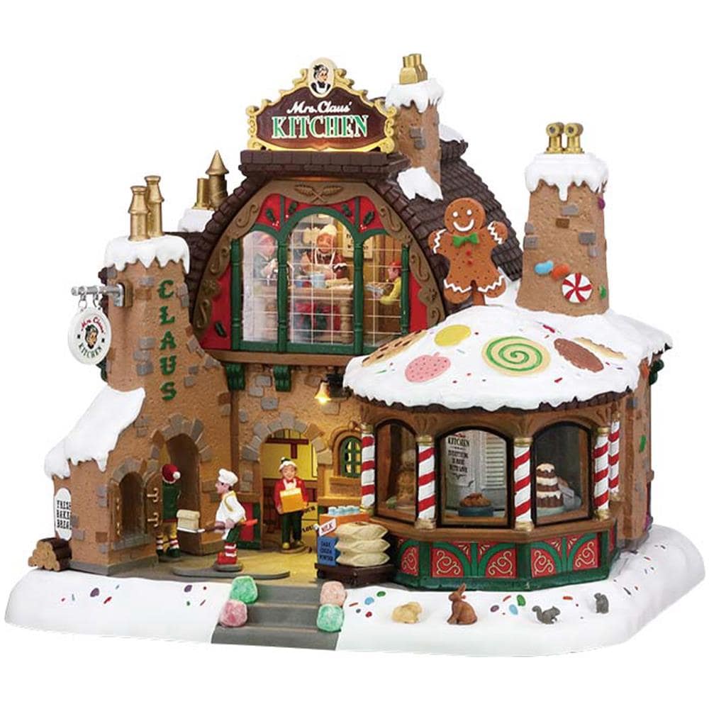 Cucina Mamma Natale Lemax Decorazione Natale Multicolore - Foto 1