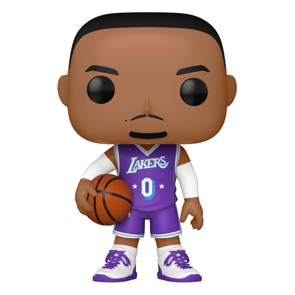 Nba Washington Wizards Pop! Basketball Vinyl Figure Russell Westbrook (city Edition 2021) 9 Cm - Foto 1
