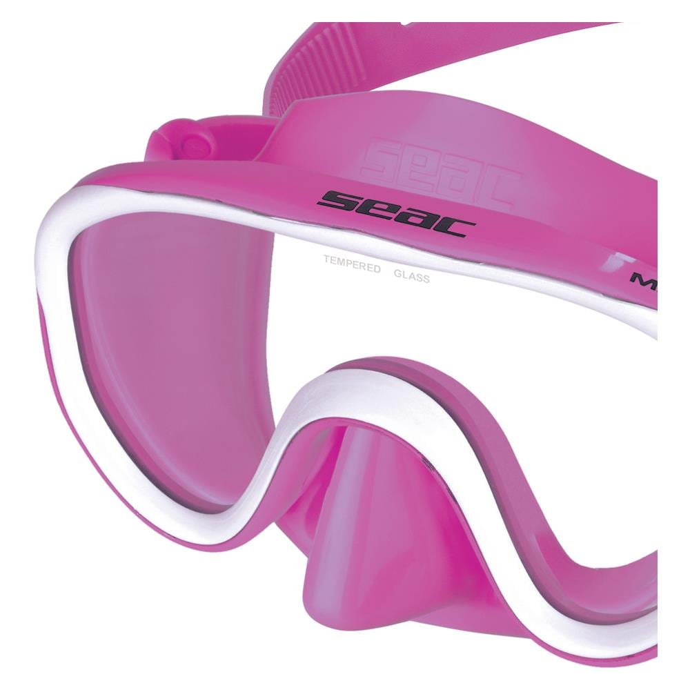 Maschera Marina Trasparente Rosa - Foto 3