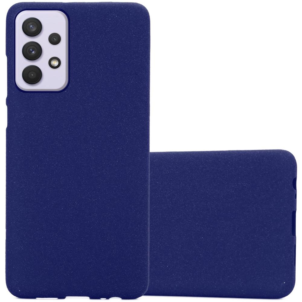 Custodia Compatibile Con Samsung Galaxy A33 5g In Frost Blu Scuro - Coperchio Protettivo In Silicone Tpu Flessibile - Foto 1