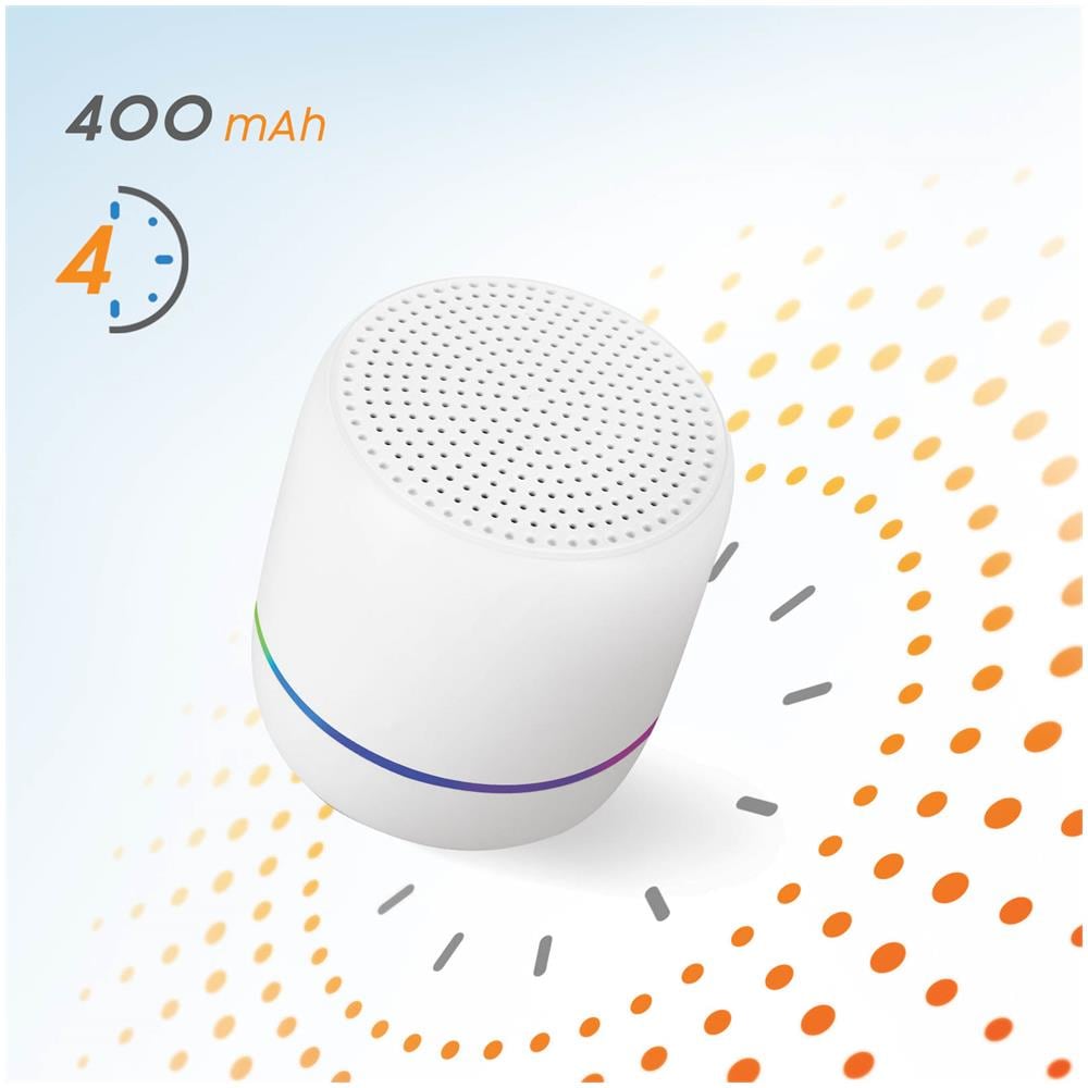 Altoparlante Wireless Bassi Extra-potenti 5w Led Multicolore 4h Autonomia - Foto 5