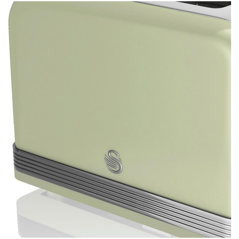 Tostapane A Fessura St19010gneu Retro Larga 2 Fette 3 Funzioni 6 Livelli Tostatura Vintage 800W Colore Verde - Foto 4