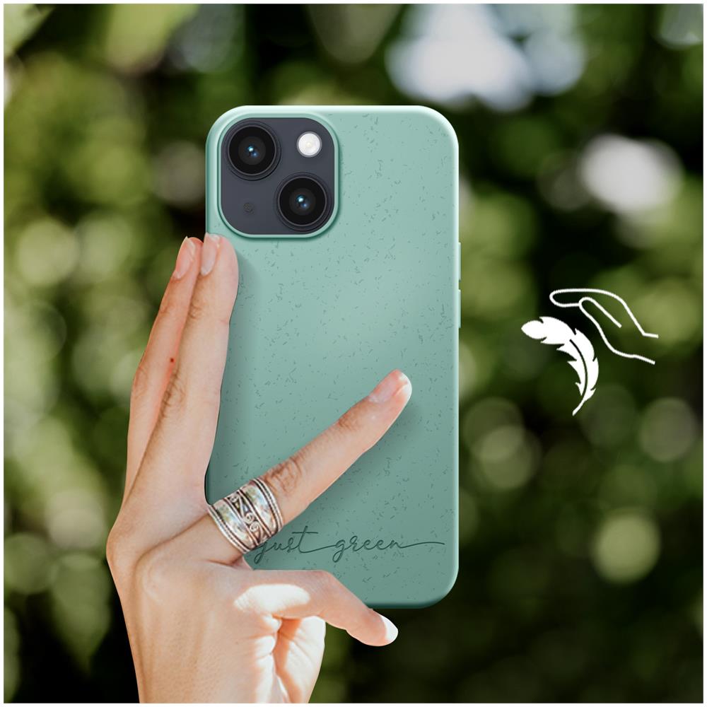Cover Biodegradabile Per Iphone 14 Verde - Foto 5