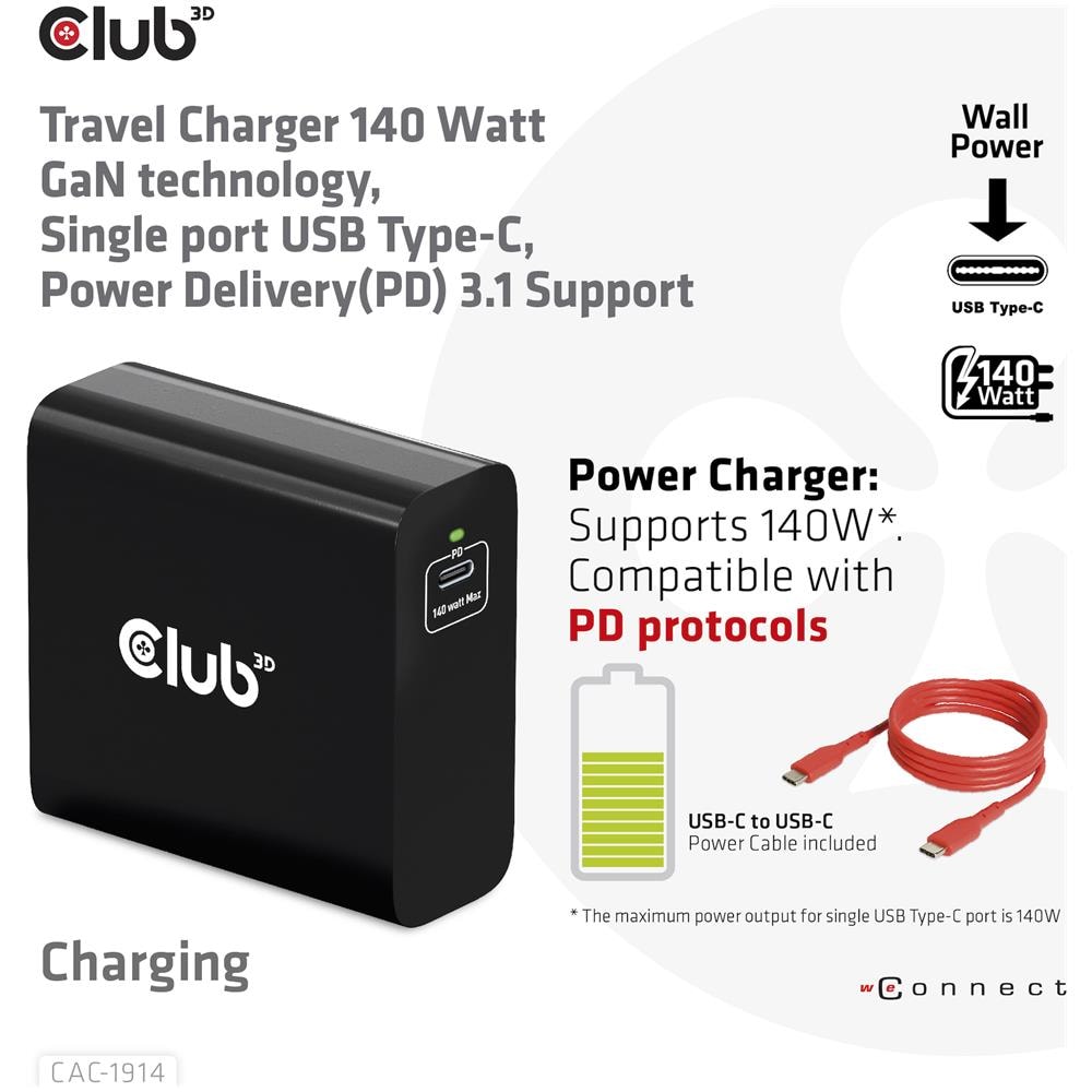 CAC-1914 Caricabatterie per dispositivi mobili Monitor video per bambino, Regolabarba, Videocamera, Fotocamera, Comandi di gaming, Cuffie, Auricolare, Telefono cellulare, Computer portatile, Power bank, Smartphone, Orologio intelligente, Tablet, Universale, Orologio, Indossabili Nero AC, USB Interno - Foto 2