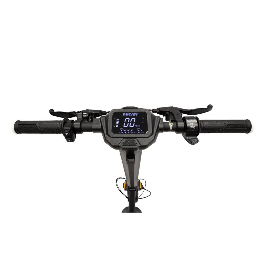 Monopattino Elettrico PRO-II PLUS con Ruote 10" Autonomia 25 km Velocità Max 25 km /h Frecce Direzionali Integrate nel Manubrio Colore Nero - Foto 10