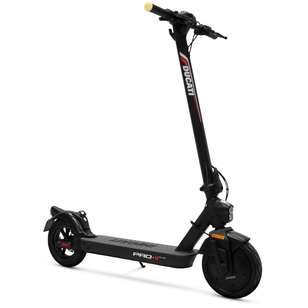 Monopattino Elettrico PRO-II PLUS con Ruote 10" Autonomia 25 km Velocità Max 25 km /h Frecce Direzionali Integrate nel Manubrio Colore Nero - Foto 1