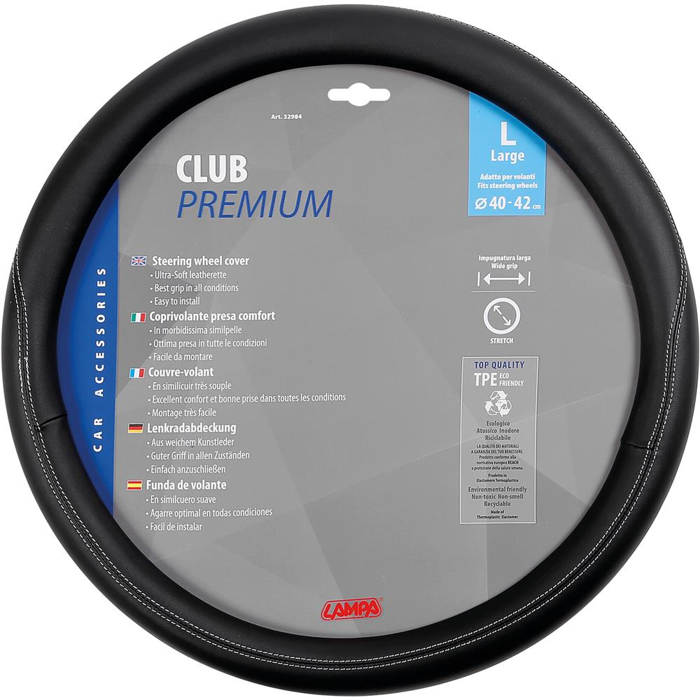 Club, Coprivolante In Skeentex - L - ? 40/42 Cm - Nero - Foto 2