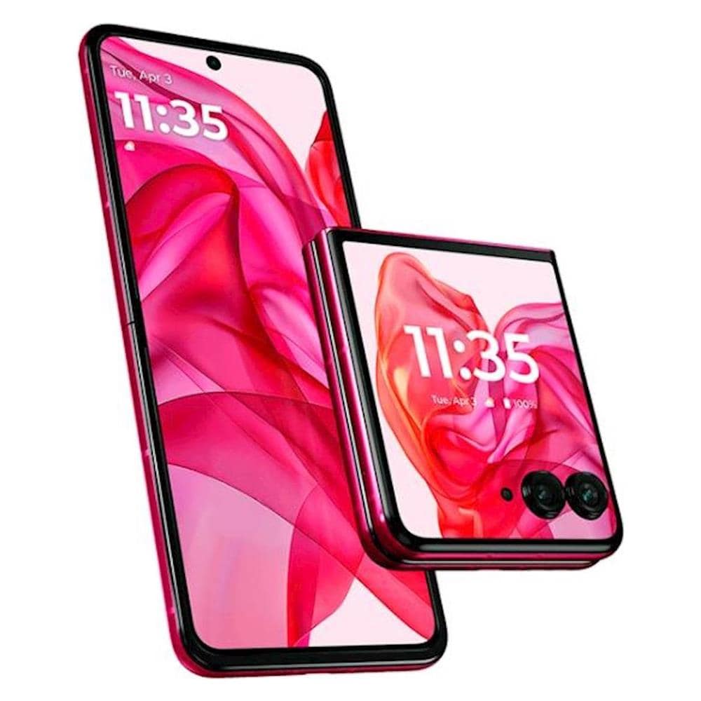 Razr 50 Ultra 5G 512GB 12GB Ram Display 6.9" P-OLED Main Camera 50MP nanoSIM + eSIM USB tipo-C Android 14 Snapdragon 8s Gen3 4000mAh Hot Pink - Foto 1