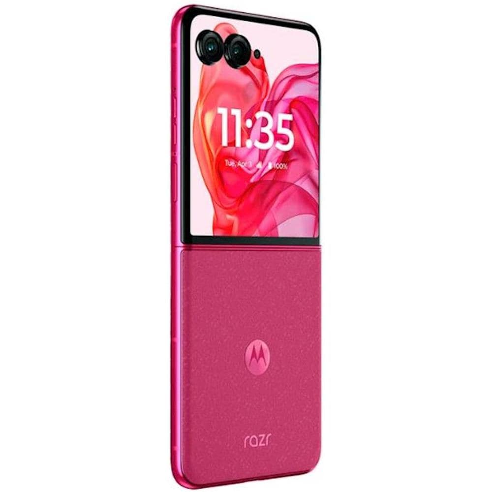 Razr 50 Ultra 5G 512GB 12GB Ram Display 6.9" P-OLED Main Camera 50MP nanoSIM + eSIM USB tipo-C Android 14 Snapdragon 8s Gen3 4000mAh Hot Pink - Foto 2
