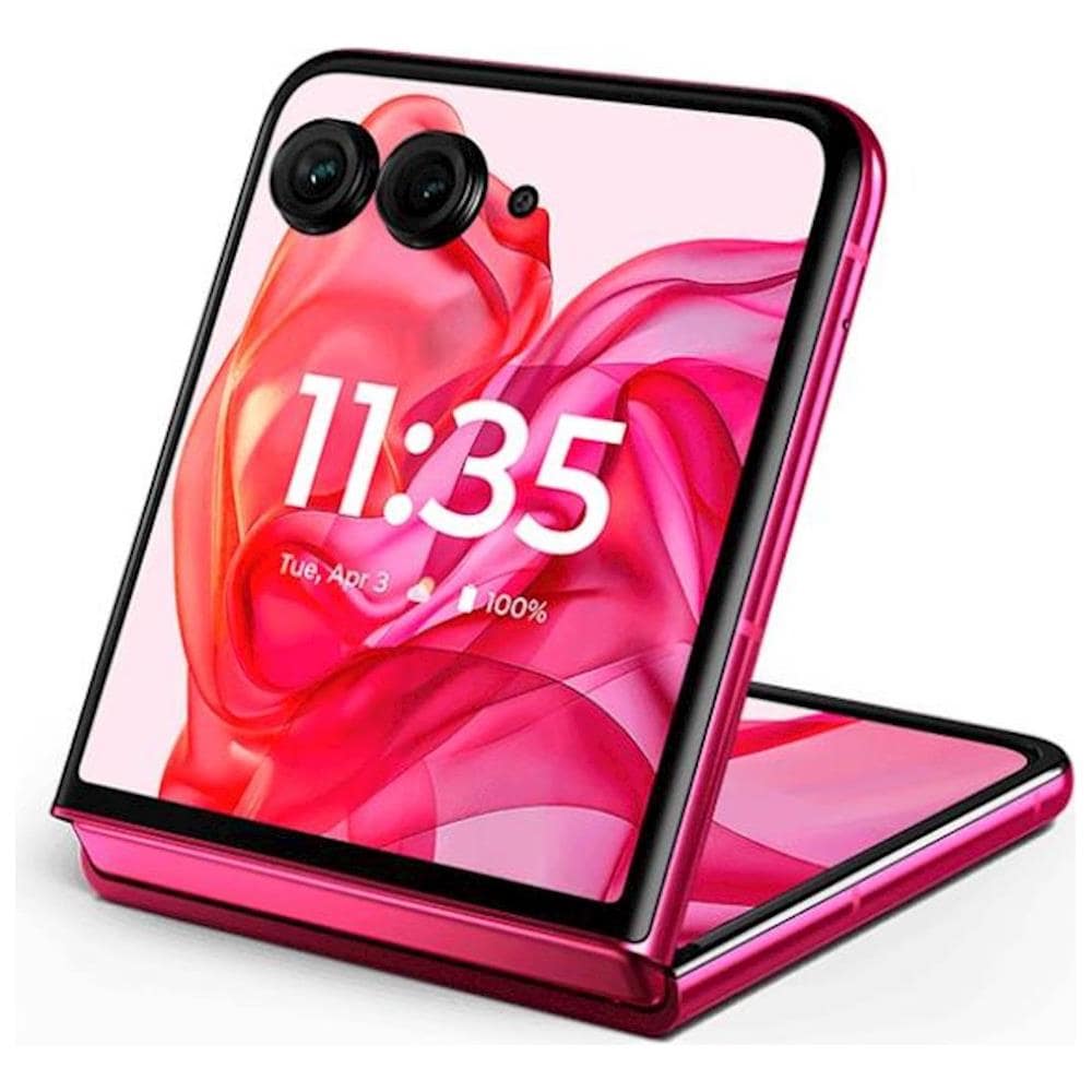 Razr 50 Ultra 5G 512GB 12GB Ram Display 6.9" P-OLED Main Camera 50MP nanoSIM + eSIM USB tipo-C Android 14 Snapdragon 8s Gen3 4000mAh Hot Pink - Foto 4