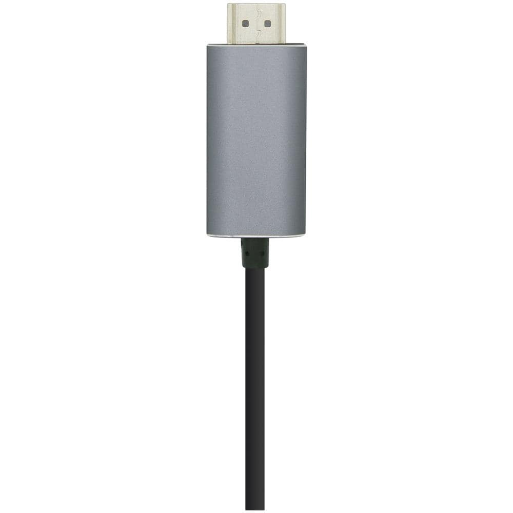 A109-0392 cavo e adattatore video 0,8 m HDMI tipo A (Standard) USB tipo-C Alluminio, Nero - Foto 2
