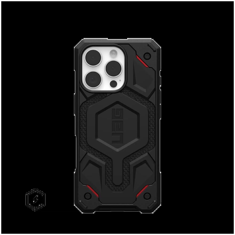 Monarch Pro kevlar custodia per cellulare 16 cm (6.3") Cover Nero - Foto 1