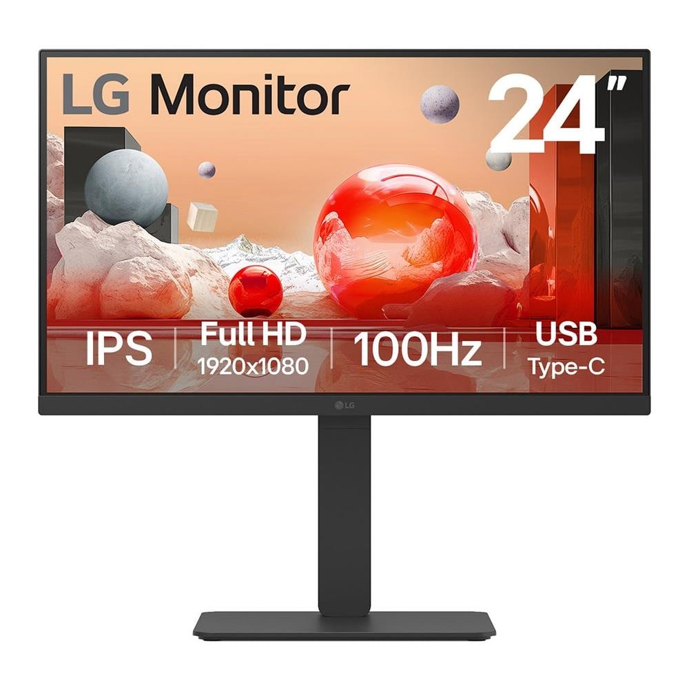 Monitor 23.8 LCD IPS 24BA750 Full HD 1920 x 1080 Pixel Tempo di Risposta 5 ms - Foto 1