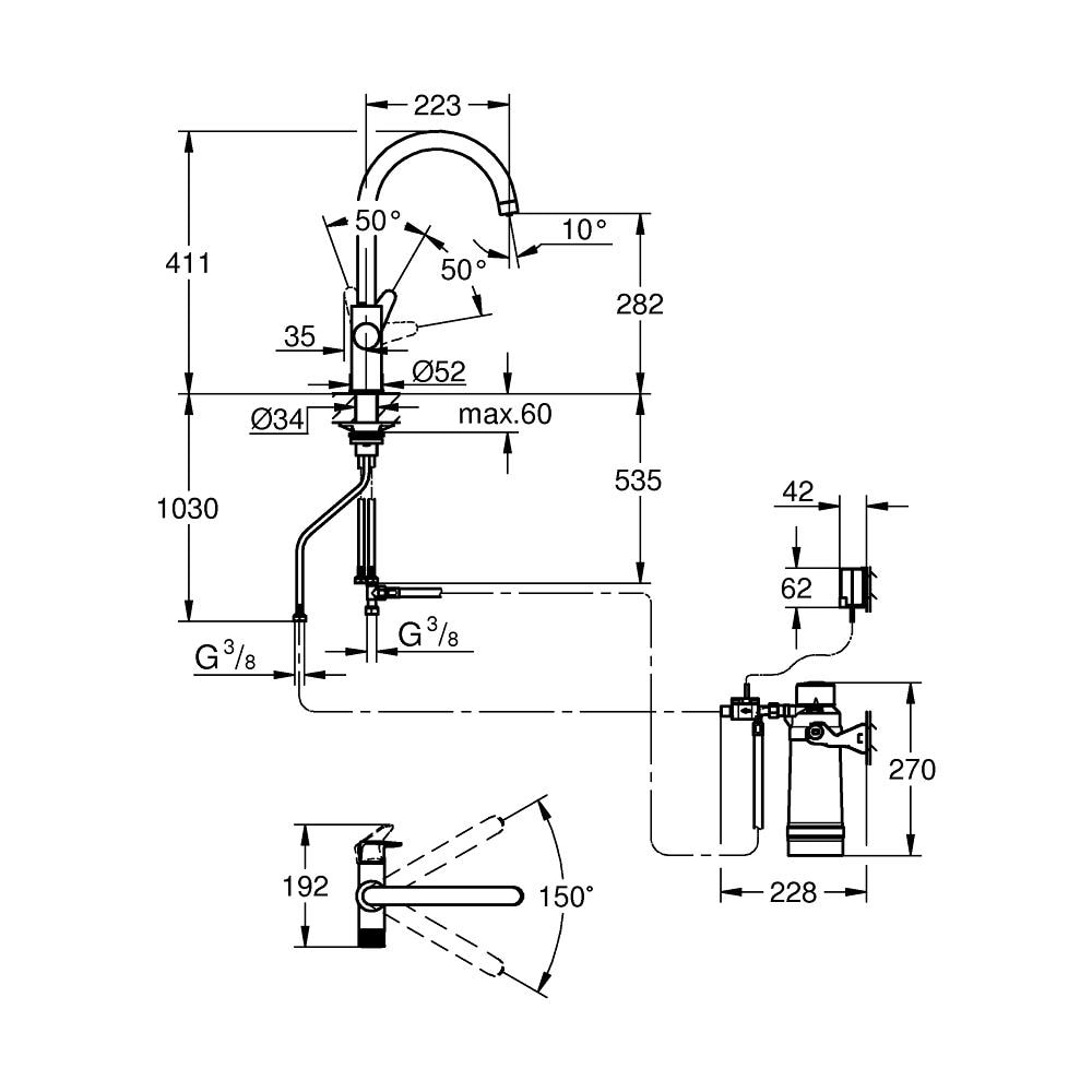 Blue Pure BauCurve Cromo - Foto 2