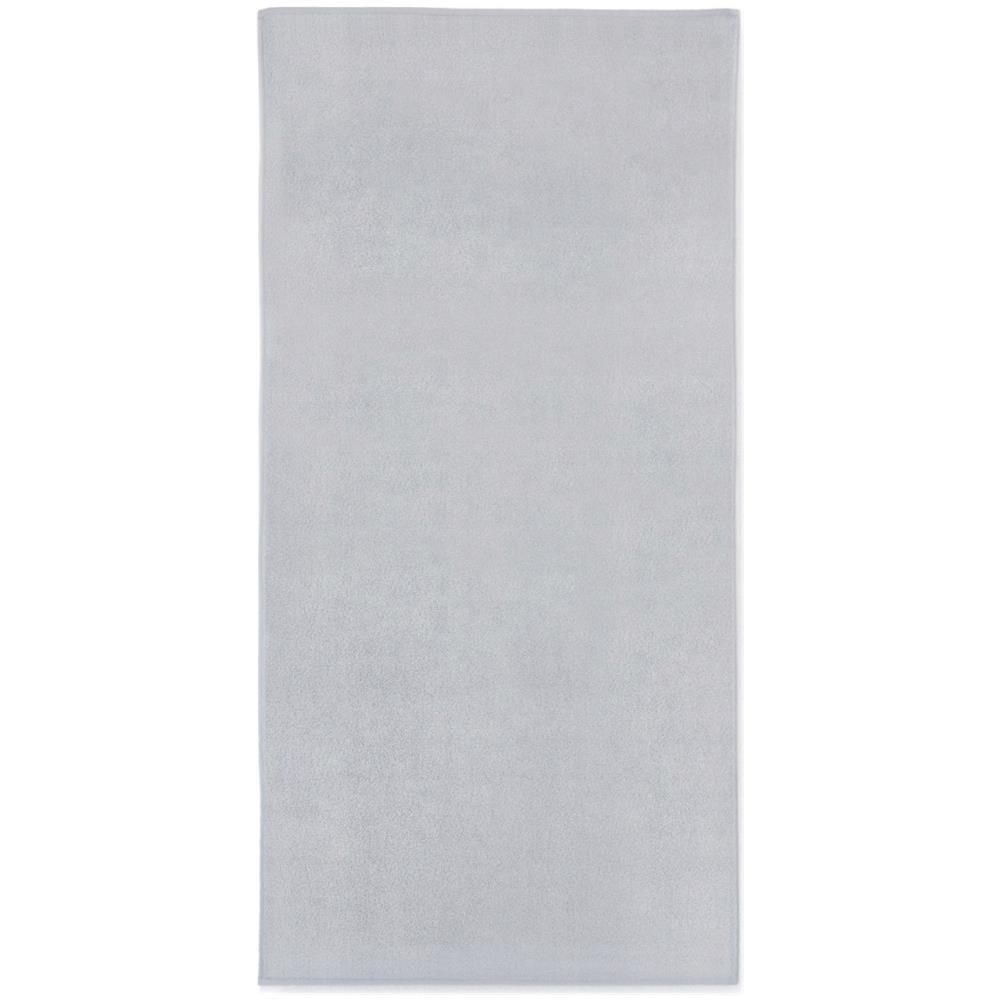 Asciugamano Liczi2 - 70x140 cm - Grigio metallizzato - Alta qualità - Morbido e assorbente - Foto 1