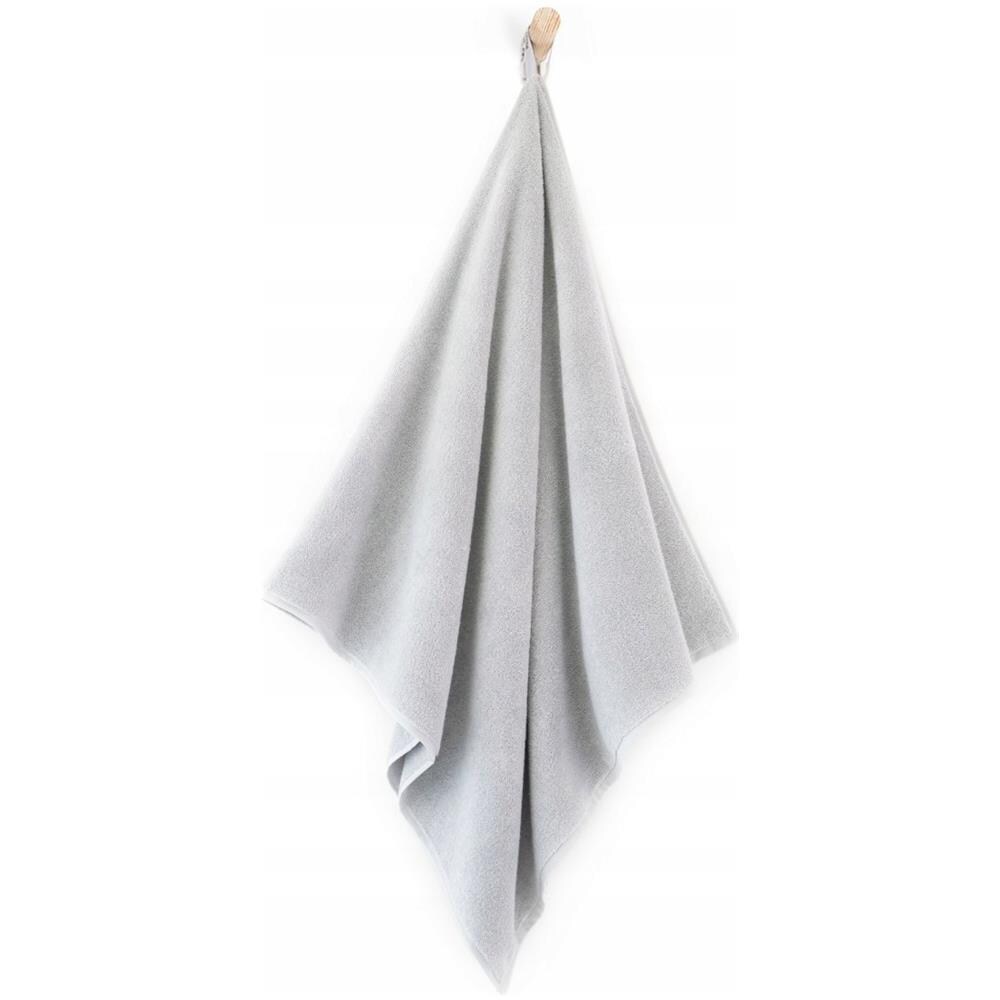 Asciugamano Liczi2 - 70x140 cm - Grigio metallizzato - Alta qualità - Morbido e assorbente - Foto 2