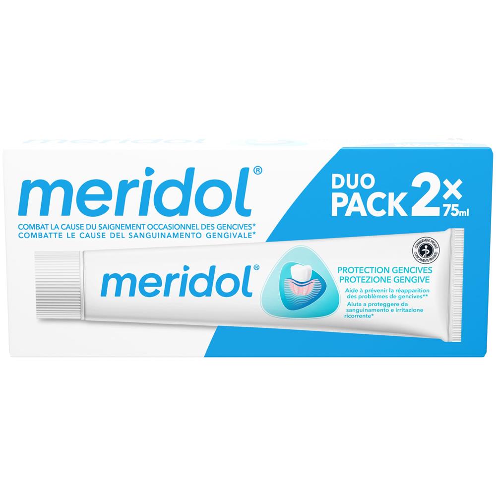 Meridol Dentifricio Bitubo 75 ml X 2 - Foto 1