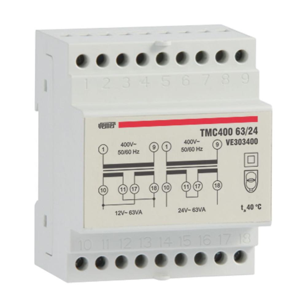 Trasformatore Modulare 4 Moduli Tmc 400 63/24 Ve 303400 - Foto 2