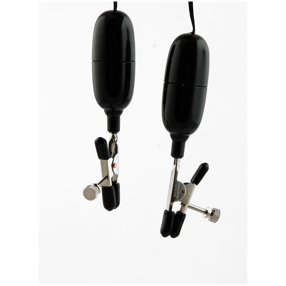 Pinzette Vibranti Per Seno Nero - Foto 1