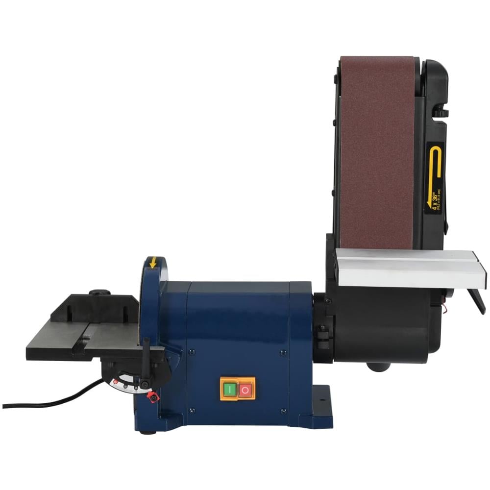 Levigatrice A Nastro E A Disco Elettrica 550 W 200 Mm - Foto 2