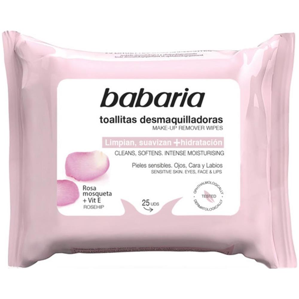 Rosa Mosqueta Trucco Asciugatura Asciugamani 25 Unità - Foto 1
