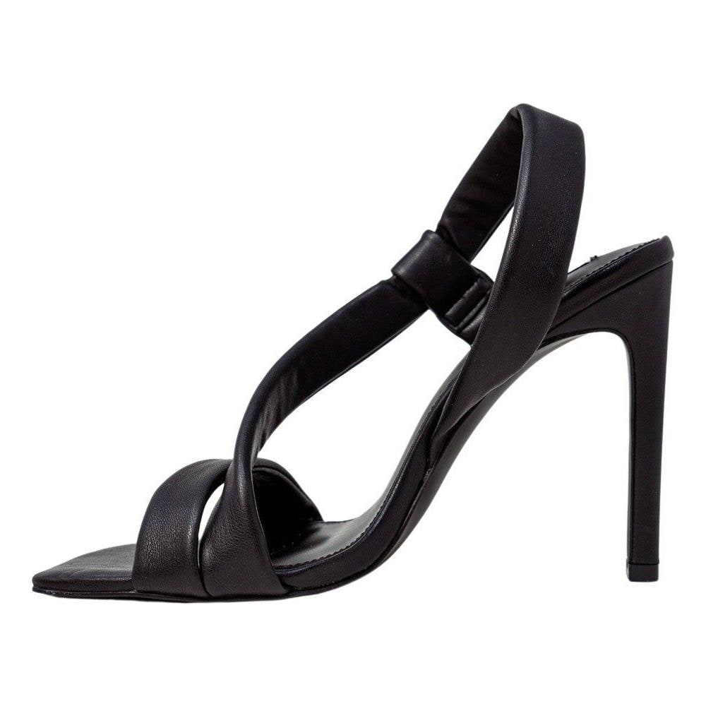 Marchio: Steve Madden - Genere: Donna - Tipologia: Sandali Colore: Nero, Taglia: 37.5 - Foto 2